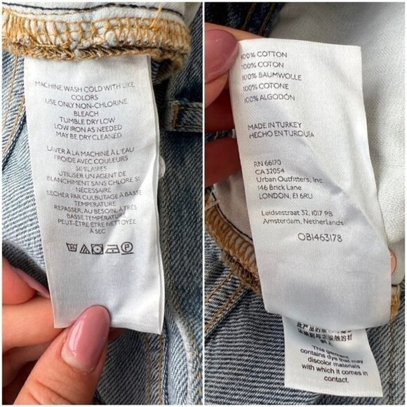 New! 𝅺FREE PEOPLE • Maggie Mid-Rise Straight-Leg Jeans in Light Stone - Picture 9 of 13